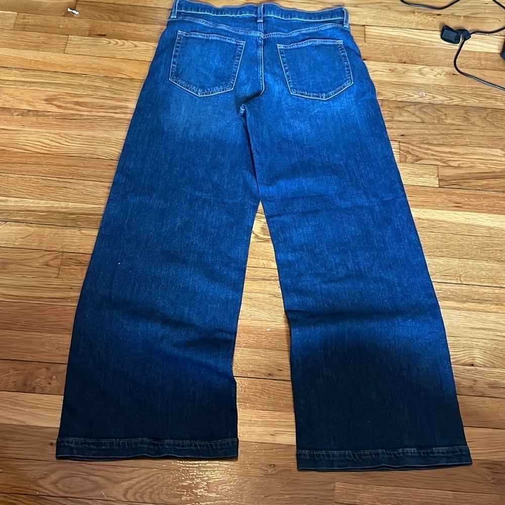 GAP high stride 32 / 14L blue denim pant - Picture 5 of 5